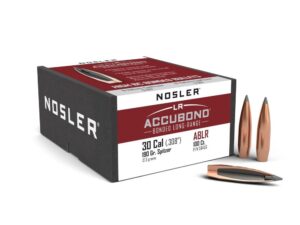 Nosler AccuBond Long Range Bullets .30 cal .308" 190 gr SPBT-ACB 100/ct