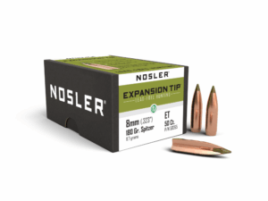Nosler E-Tip Lead-Free Hunting Bullets 8mm .323" 180 gr SPTZ E-TIP 50/ct