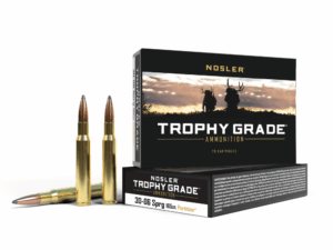 Nosler Trophy Grade Rifle Ammunition .30-06 SPRG 165 gr Partition 2950 fps 20/ct