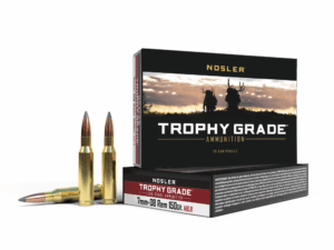 Nosler Accubond Long Range Trophy Grade Rifle Ammunition 7mm-08 Rem 150 gr PT 2750 fps 20/ct