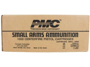 PMC Bronze Handgun Ammunition .380 ACP 90 gr FMJ 920 fps 1000/ct