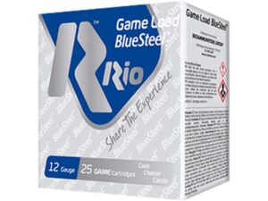 RIO Game Load BlueSteel 12ga 2-3/4" 1-1/8oz 1400 fps #7 25/ct
