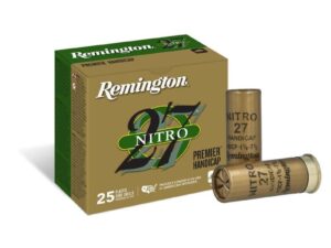 REMINGTON PREMIER NITRO 27 TARGET 12 ga 2 3/4" HDCP 1 1/8 oz #7.5 1235 fps 25/ct
