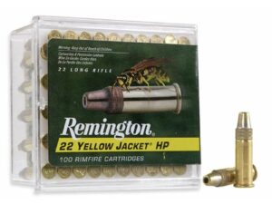 Remington .22 Yellow Jacket Rimfire Ammunition .22 LR 33 gr TCHP 1500 fps 100/ct