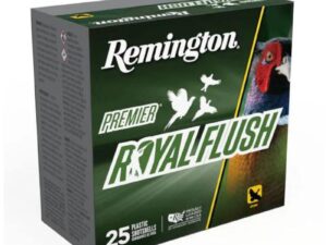 Remington Premier Royal Flush Shotshells 12ga 2-3/4" 1-1/4oz 1550 fps #5 25/ct