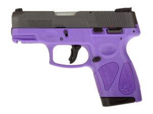 Taurus G2S Handgun 9mm Luger 7rd Magazines 3.2" Barrel Black Slide/Dark Purple Grip