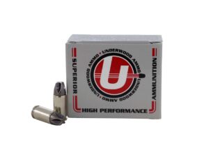 Underwood Hunting & Self Defense Handgun Ammunition 9mm Luger(+P) 68gr Solid 1800 fps 20/ct
