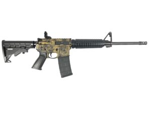 Ruger "Custom Marble Distressed" AR-556 Rifle 5.56mm NATO 30rd Mag 16.10" Barrel Custom Stock Finish