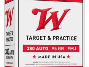 Winchester Government Handgun Ammunition .380 ACP 95 gr. FMJ 955 fps 200/ct