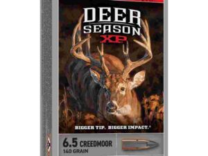 Winchester Deer Season XP Rifle Ammunition 6.5 Creedmoor 140gr PT 2900 fps 2650 fps 20/ct