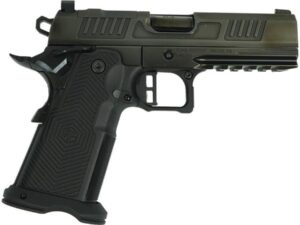Alpha Foxtrot AF1911 Romulus Polish DLC Finished Handgun 9mm Luger 17 & 20rd Magazines 4.25" Bull Barrel RMSc Cut