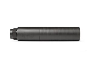 Q Blind Tiger QD Suppressor 7.62mm(.30 Cal) 1.75" Dia 7" Length  Stainless Steel Melonite Finish Rearend Included