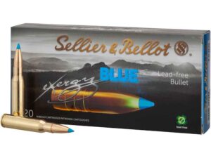 Sellier & Bellot eXergy Blue Rifle Ammunition .300 Win Mag 180gr 2753 fps 20/ct