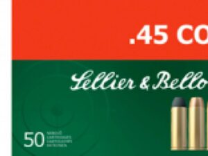Sellier & Bellot Pistol & Revolver Ammo .45 Long Colt 250 gr LFN 50/Box