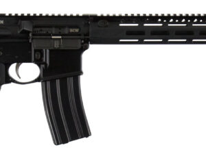 BCM 750750 RECCE-16 MCMR 223 Rem,5.56x45mm NATO 16" 30+1 Black Hard Coat Anodized, Manganese Phosphate, 6 Position Stock, Bravo Mod 3 Grip