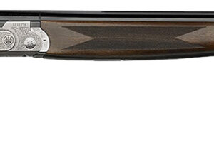 Beretta USA J686FR8 Silver Pigeon I 28/410 Gauge 28", Silver/Blued, Fixed Checkered Oil Walnut Stock