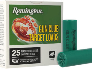 Remington Ammunition 20234 Gun Club  12Gauge 2.75" 1 1/8oz 8Shot 25 Per Box/10 Casse