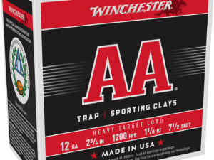 Winchester Ammo AAM127 AA Heavy 12Gauge 2.75" 1 1/8oz 7.5Shot 25 Per Box/10 Case