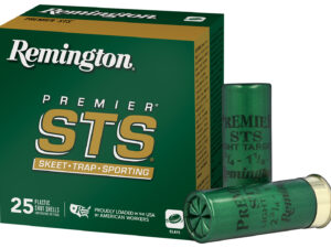 Remington Ammunition 20112 Premier STS  12 Gauge 2.75" 1 1/8 oz 8 Shot 25 Per Box/ 10 Cs