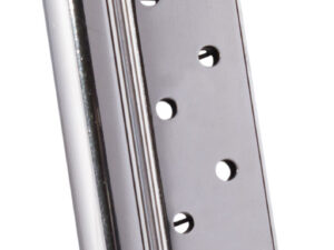 Mec-Gar MGCGGOV38N Standard  Nickel Detachable 9rd 38 Super for 1911 Government