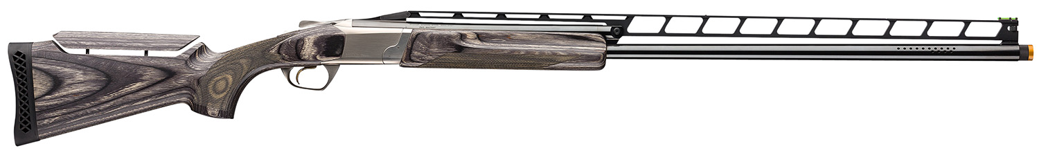 Browning 018707479 Cynergy Trap Combo 12 Gauge 34" 2rd 2.75" Silver Nitride Rec Satin Gray Monte Carlo with Adjustable Comb Stock Right Hand (Full Size)