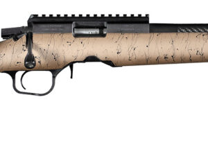 Christensen Arms 8011201300 Ranger  22 WMR 9+1 18" Carbon Fiber/Threaded Barrel, Black Anodized Finish, Tan with Black Webbing Stock