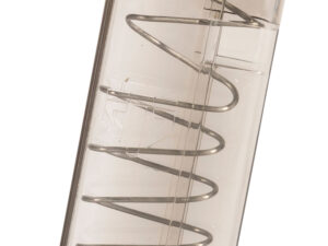 ETS Group SMKGLK439 Pistol Mags  9rd Extended 9mm Luger Compatible w/ Glock 43 Smoke Polymer