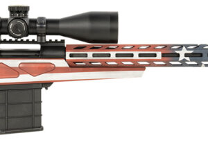 Howa HCRA73107USKMDT M1500 APC Chassis 308 Win 10+1 (3 Mags) 24" HB, American Flag Cerakote, Luth-AR MBA-4 Stock with Aluminum Chassis, 4-16x50 Scope, Bipod & 2 Grips