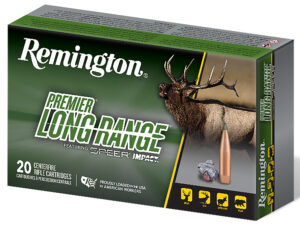 Remington Ammunition R28829 Premier Long Range 7mmPRC 175gr Speer Impact 20 Per Box/10 Case