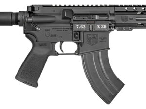 Diamondback DB1912O001 DB15  7.62x39mm 28+1 7", Black, Carbon Lower, 6" M-LOK Handguard, Padded Buffer Tube, Magpul Grip