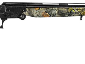 ATI G28NMD23C Nomad  28 Gauge Break Open 3" 1rd 23" Vent Rib, Black Barrel/Folding Rec, Camo Synthetic Furniture, Fiber Optic Sight, 2 Chokes