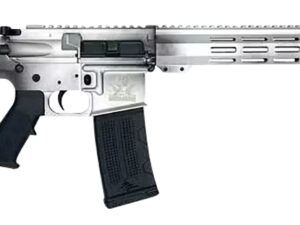 Great Lakes Firearms  AR-15  223 Wylde 16" 30+1, Battleworn Aluminum Rec/15" Handguard, Black M4 Stock & A2 Grip, Muzzle Brake