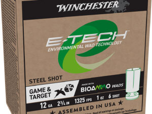 Winchester Ammo WCL12S6 E-Tech  12Gauge 2.75" 1oz 6Shot 25 Per Box/10 Case