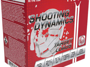 Fiocchi 12SD18L7 Shooting Dynamics Target 12Gauge 2.75" 1 1/8oz 7.5Shot 25 Per Box/10 Case