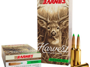 Barnes Bullets 32400  Harvest 6.5Creedmoor 140gr Sierra Tipped GameKing 20 Per Box/10 Case