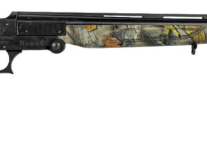 ATI ATIG12NMD23C Nomad  12 Gauge Break Open 3" 1 Shotgun Shell, 23" Matte Black Single Shot Vent Rib Barrel, Matte Black Receiver, Camo Fixed w/Saddle Mount Synthetic Stock