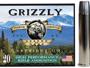 Grizzly Ammo GC45/70+P8   45-70Gov+P 460gr Wide Long Nose Gas Check 20 Per Box/10 Case