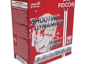 Fiocchi 12SD18X7 Shooting Dynamics  12Gauge 2.75" 1 1/8oz 7.5Shot 25 Per Box/10 Case