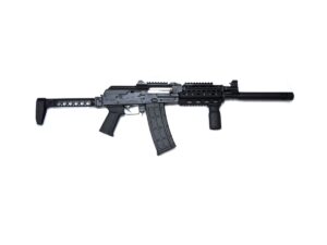 ZPAP85 AK Rifle 5.56x45 |Quad rail | Top rail | MI LWS Stock | Magpul Pistol Grip | Magpul Vertical Grip | Muzzle Extension | rear rail adaptor |30rd Magazine | Black