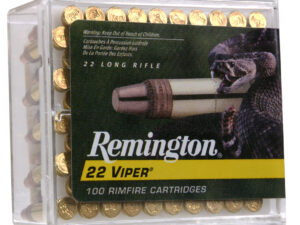 Remington Ammunition 21288 Viper  22LR 36gr Truncated Cone Solid 100 Per Box/50 Case