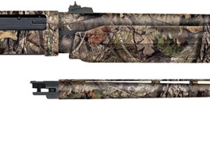 Mossberg 54183 500 Combo 20 Gauge 5+1 3" 26" Overall Mossy Oak Break-Up Country, Vent Rib/24" Slugster Barrels,  Fixed Synthetic Stock, Fully Rifled Bore Choke