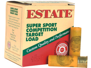Estate Cartridge SS2075 Super Sport Competition Target 20Gauge 2.75" 7/8oz 7.5Shot 25 Per Box/10 Case