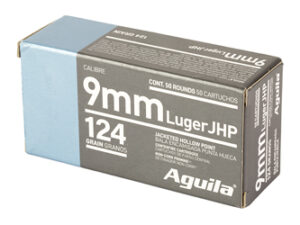 AGUILA 9MM 124GR JHP 50/500