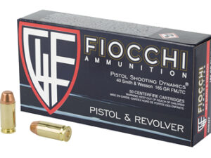 FIOCCHI 40SW 165GR FMJ 50/1000