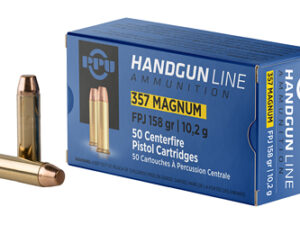 PPU .357 MAGNUM 158GR JHP 50/500