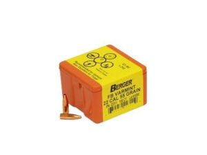 Berger Match Grade Varmint Bullets .22 cal .224" 55 gr FB VARMINT 100/box