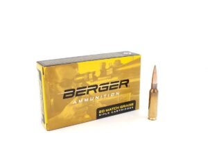 Berger Bullets Match Grade Rifle Ammunition 6.5mm Creedmoor 140gr Hybrid Target 20/ct