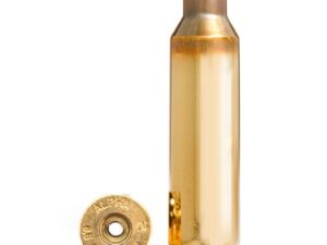 Alpha Munitions Ultra Premium Unprimed Brass Cartridge Cases .25 Creedmoor SRP Small Rifle Primer Brass 100/Box