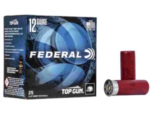 Federal Top Gun Target Shotshell 12 ga 2-3/4"  7/8 oz #8 1200 fps 25/ct