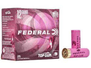 Federal Top Gun Target Special Edition Pink 12 ga 2 3/4" 1 1/8oz - 25/ct
